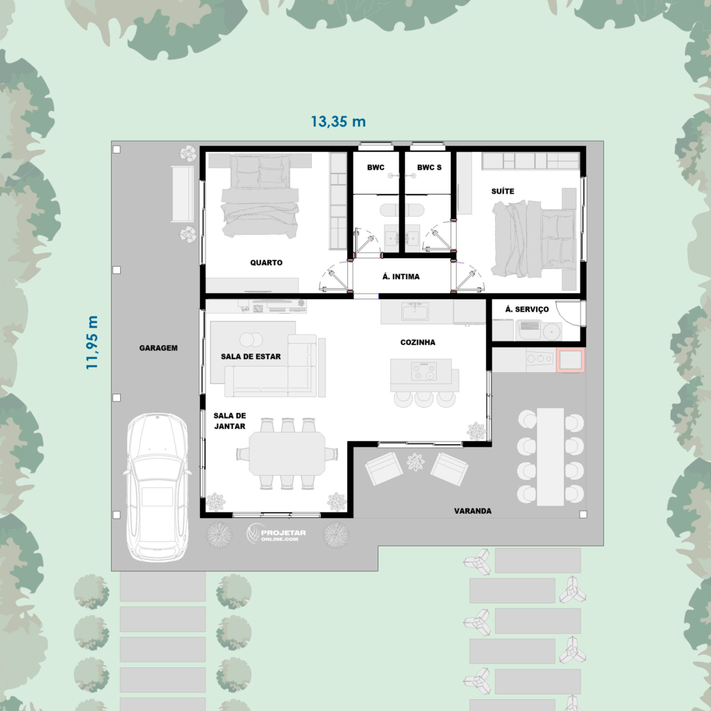P460 PROJETO PLANTA BAIXA