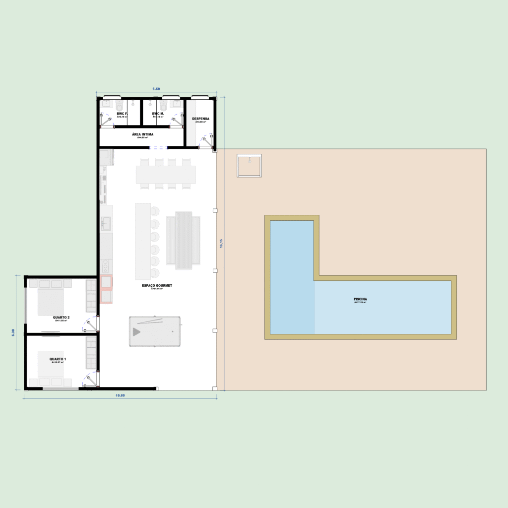 P503 AREA DE LAZER 02 QUARTO